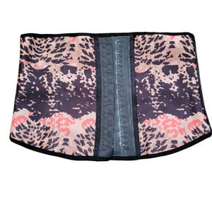 Verox Pink Floral Print Waist Trainer Slim Colombian Snatch Hourglass size 40